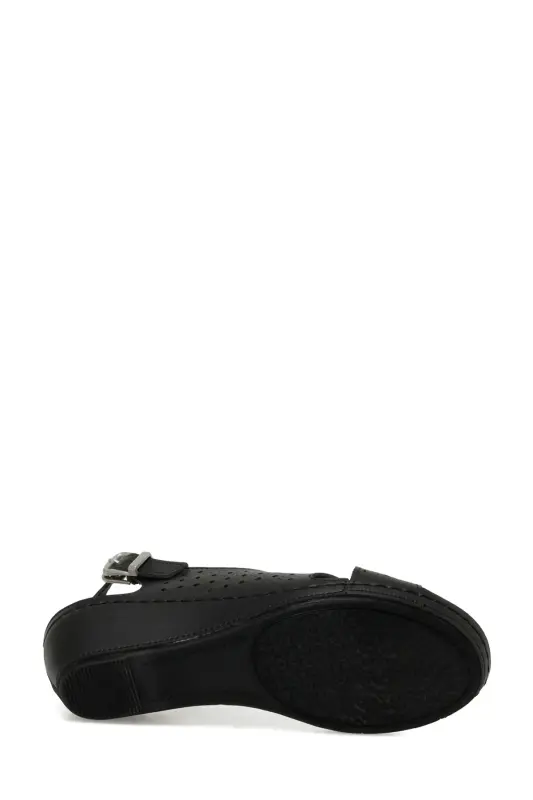 162751.Z4FX Siyah Kadın Comfort Sandalet - Siyah-101644451 - 6