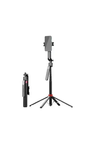 163CM Selfie Gimbal 360° Automatic Rotation Tripod AI Tracking Shooting Quadrapod Mobile Phone Stabilizer-C17 - 3