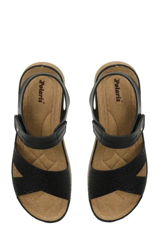 164400.Z4FX Black Women's Comfort Sandal - 4