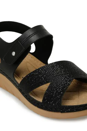 164400.Z4FX Black Women's Comfort Sandal - 7