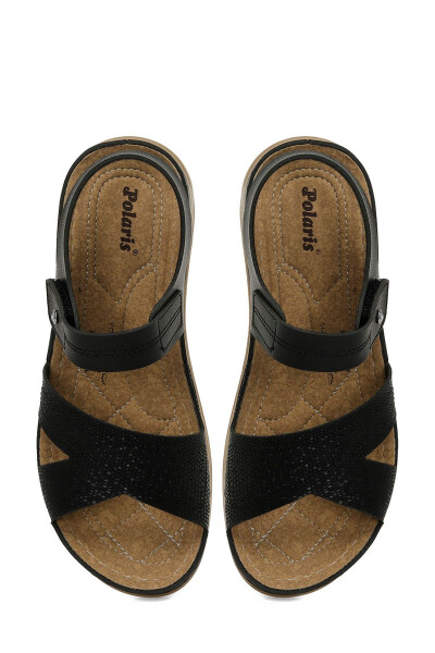 164400.Z5FX Black Women's Flat Sandal - 4