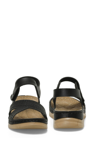 164400.Z5FX Black Women's Flat Sandal - 5