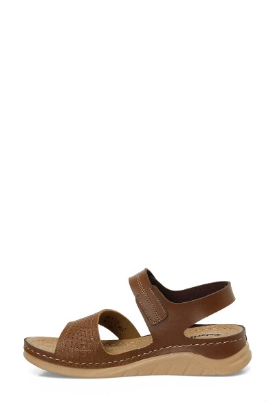 164400.Z5FX Women's Tan Flat Sandal - 3