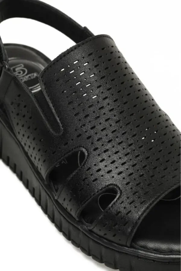 166225 Ортопедические 5 Точек Женские Кожаные Сандалии - 6