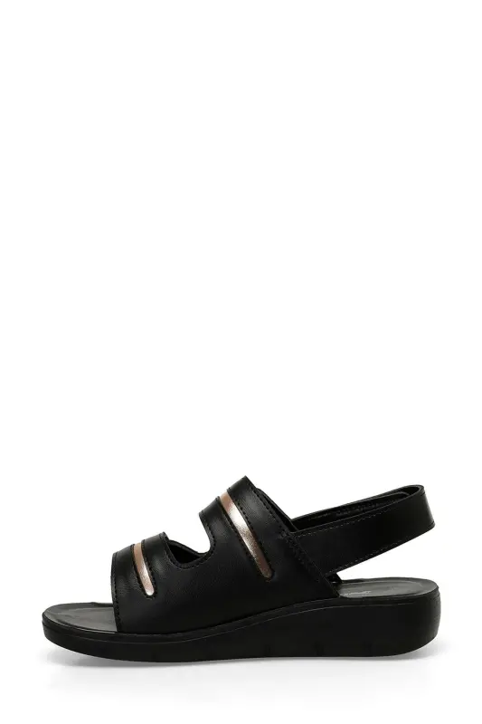 166279.Z4FX Black Women's Comfort Sandal - 3