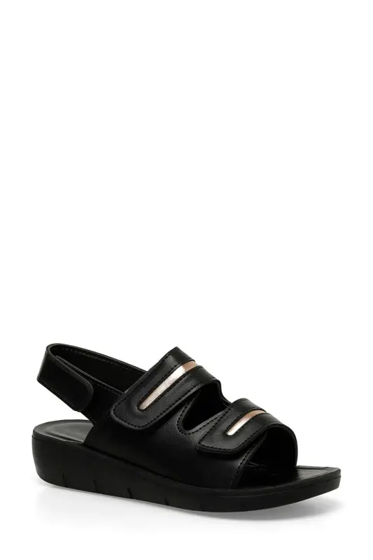166279.Z4FX Siyah Kadın Comfort Sandalet - Siyah-101644814 - 2