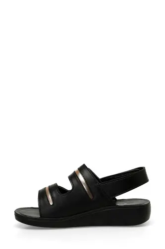 166279.Z4FX Siyah Kadın Comfort Sandalet - Siyah-101644814 - 3