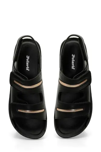 166279.Z4FX Siyah Kadın Comfort Sandalet - Siyah-101644814 - 4