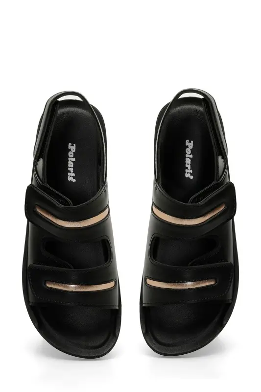 166279.Z4FX Siyah Kadın Comfort Sandalet - Siyah-101644814 - 4