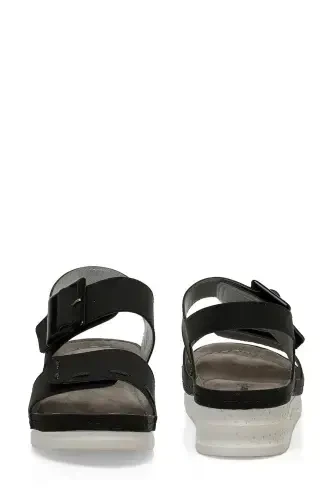 166295.Z4FX Black Women's Comfort Sandal - 5