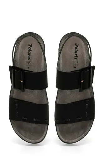 166295.Z4FX Siyah Kadın Comfort Sandalet - Siyah-101644866 - 4