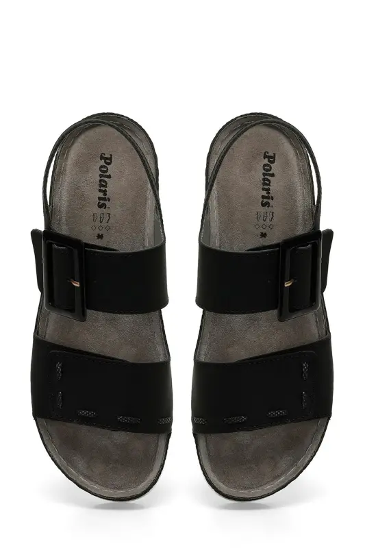166295.Z4FX Siyah Kadın Comfort Sandalet - Siyah-101644866 - 4