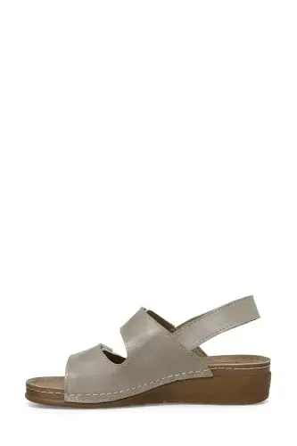 166359.Z4FX Beige Women's Comfort Sandal - 3