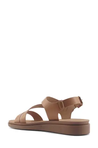 166925.Z5FX Camel Ayollar Komfort Sandali - 3