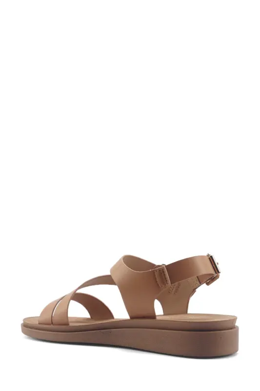 166925.Z5FX Camel Ayollar Komfort Sandali - 3