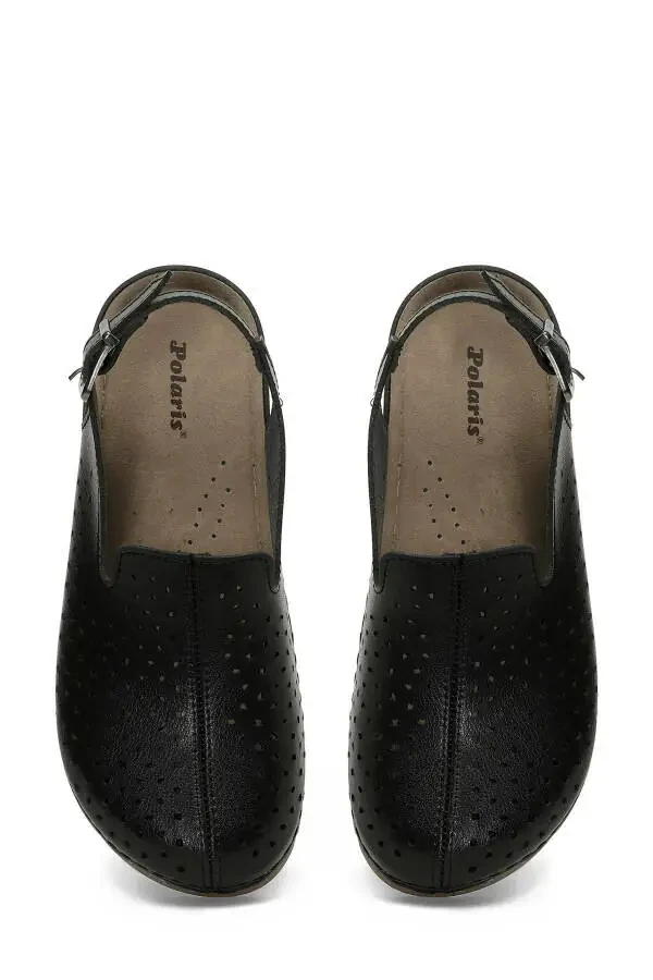 166931.Z5FX Qora ayollar qulay sandallari - 4