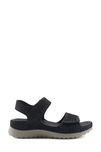 166963.Z5FX Black Women's Flat Sandals - 2