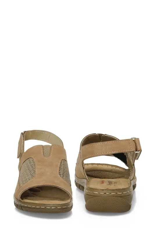 166968.Z5FX Taba Ayollar Tekis Sandal - 5