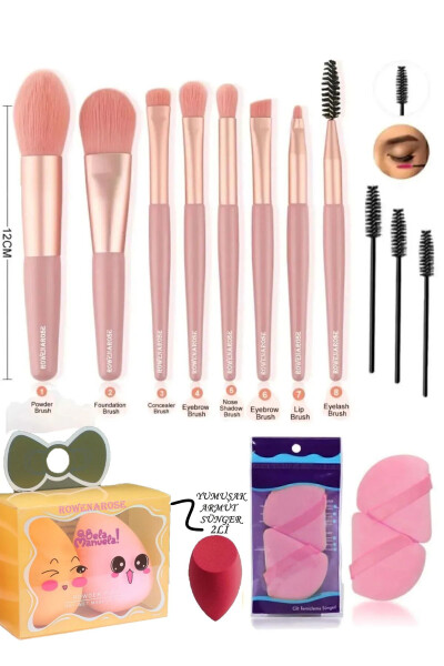 17 Piece Makeup Brush Set - 3