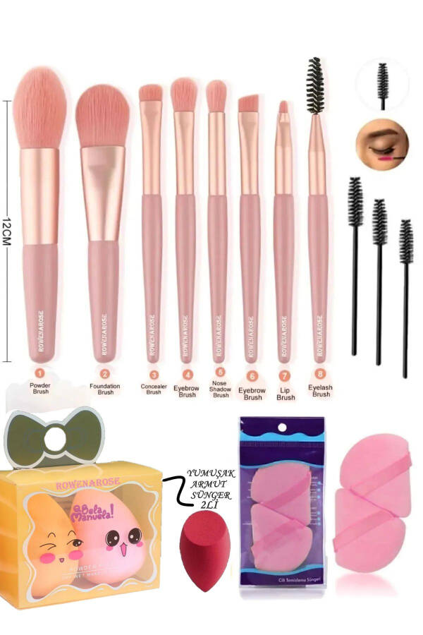 17 Piece Makeup Brush Set - 4