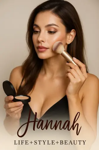 18 Piece Makeup Brush Set Cream - HANNAH (1)