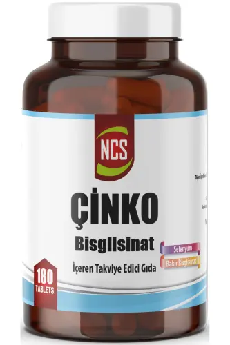 180 tablets containing Zinc, Selenium and Copper Bisglycinate. The first and only in Turkey. - 1