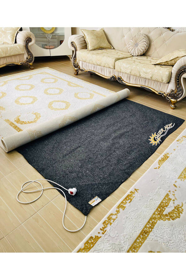 180 X 300 Cm 6 M² Electric Felt Carpet Underfloor Heating - 5