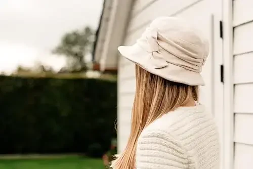 1920S Vintage Cloche Bucket Hat Packable Ladies Church Derby Party Fashion Floopy Winter 55-64CM - 5