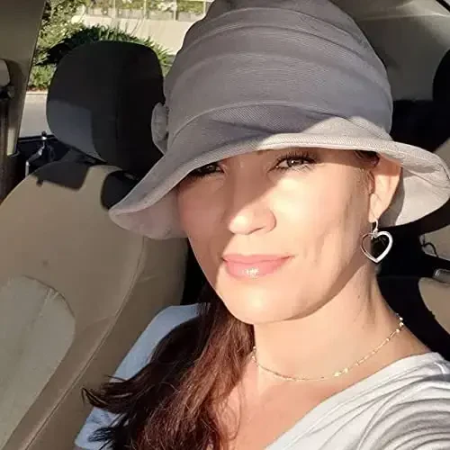 1920S Vintage Cloche Bucket Hat Packable Ladies Church Derby Party Fashion Floopy Winter 55-64CM - COMHATS (1)