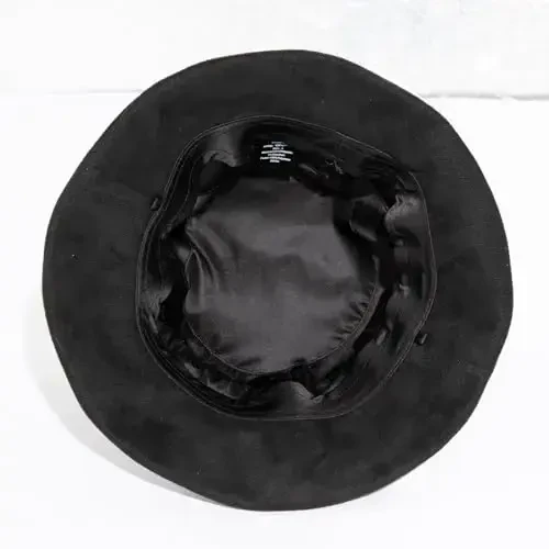 1920S Vintage Cloche Bucket Hat Packable Ladies Church Derby Party Fashion Floopy Winter 55-64CM - 2