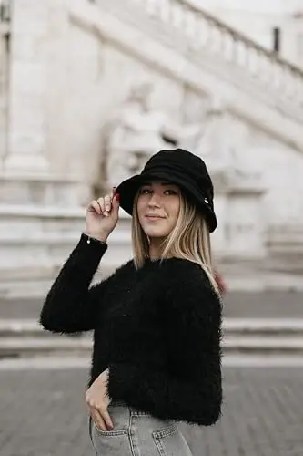 1920S Vintage Cloche Bucket Hat Packable Ladies Church Derby Party Fashion Floopy Winter 55-64CM - 3