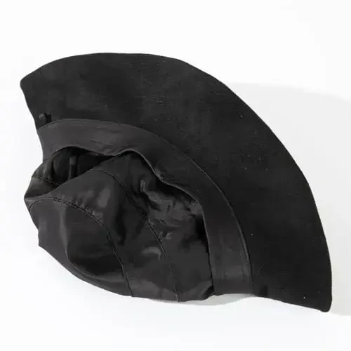 1920S Vintage Cloche Chelak Yig'ma Ayollar Cherkovi Derbi Partiyasi Moda Floopy Qish 55-64SM - 3