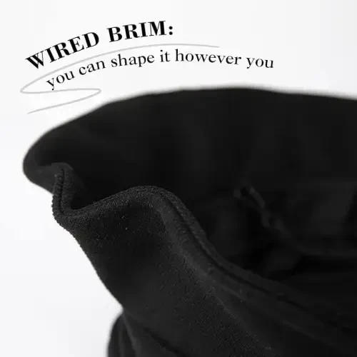 1920S Vintage Cloche Chelak Yig'ma Ayollar Cherkovi Derbi Partiyasi Moda Floopy Qish 55-64SM - 4