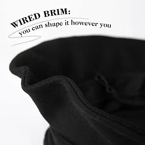 1920S Vintage Cloche Paqir Qalpoq Yig'ma Ayollar Cherkovi Derbi Party Fashion Floopy Qish 55-64SM - 3