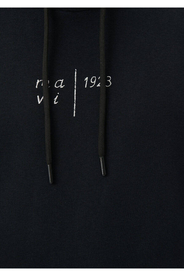 1923 Baskılı Kapüşonlu Erkek Sweatshirt 0s10067-900 - 7