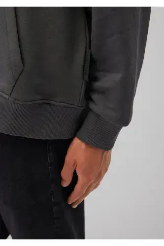 1991 Printed Gray Sweatshirt - 5