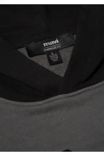 1991 Printed Gray Sweatshirt - 7