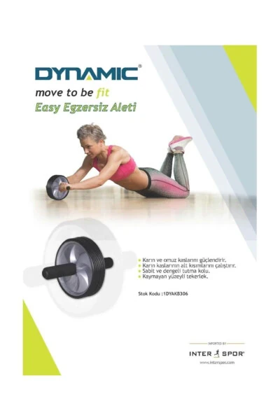 1DYAKB306 Wheeled Exerciser - DYNAMIC