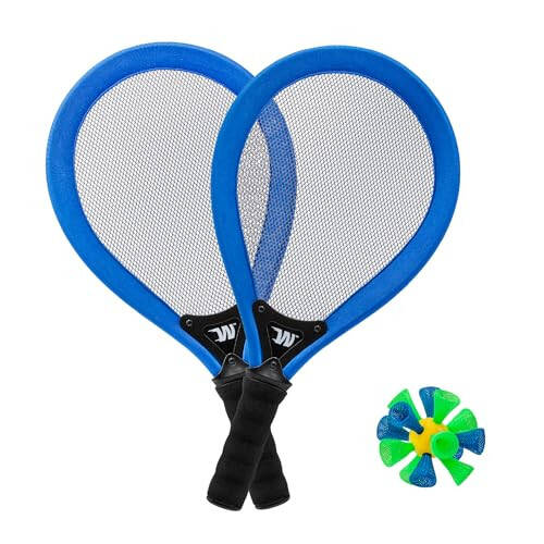 1i4 Group Whackminton - Perfect Racket Game for Adults & Kids - Fun Outdoor Sport for The Backyard, Beach & Lawn - Outdoor Toy - 1