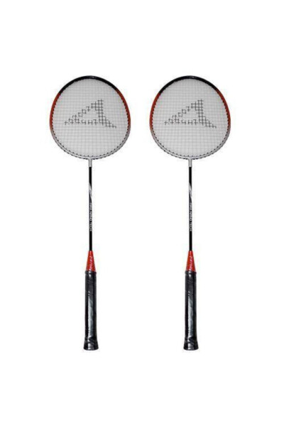 2 Adet Okul Kole Liseler İçin Badminton Eğitim Oyun Seti Raket Top Takım - 1