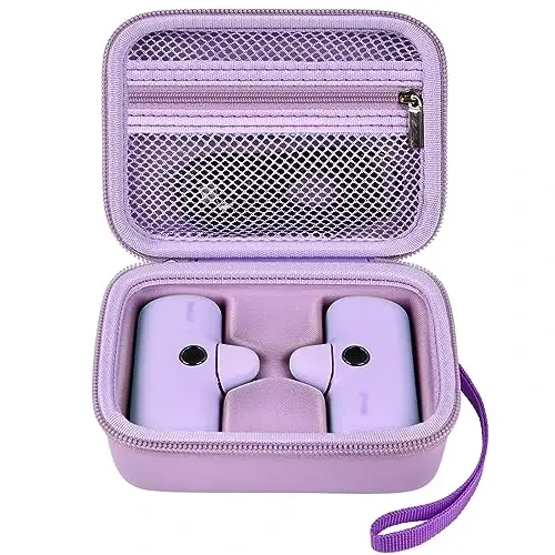 Portable Charger Power Bank Case for 2PCS Swyop/for Feob/for Charmast/for JEJILL/for LanLuk/for VEGER/for iWALK/for Taegila/for Kuulaa and More Small Charging Battery Pack - Bag Only (Purple) - 【NOT