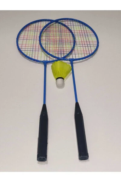 2 Badminton Rackets & 1 Badminton Shuttlecock Game Set - DENIZ SPORT