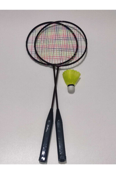 2 Badminton Rackets & 1 Badminton Shuttlecock Game Set - DENIZ SPORT