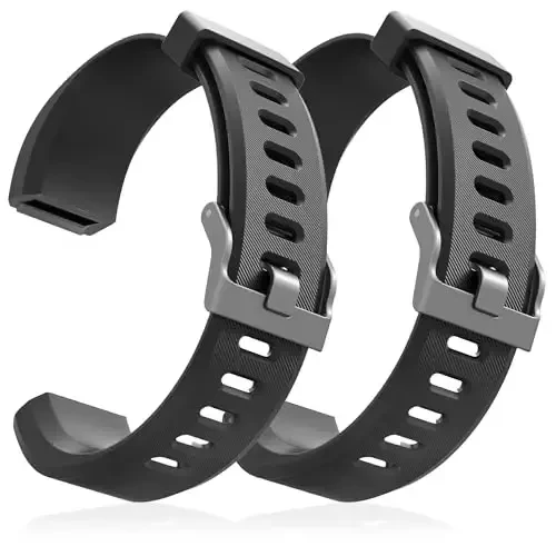 2 dona Fitness Tracker Id115plus Hr almashtirish tasmasi - Fitness Tracker bilaguzuk tasmasi Fitness soati tasmalari almashtiruvchi - Fitness Tracker tasmalari almashtiruvchi aqlli soat almashtiruvchi bilaguzuk - RELUEN