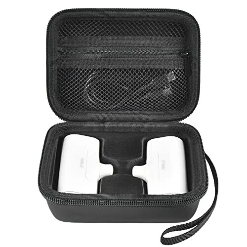 2 dona iWALK Ko'chma Power Bank Zaryadlovchi Uchun Tashish Sumkasi. JEJILL/Charmast/LanLuk/VEGER/Swyop/Feob/Taegila/Kuulaa va Boshqa Kichik Zaryadlash Batareyasi To'plami Uchun - Faqat Qora Sumka - Portable