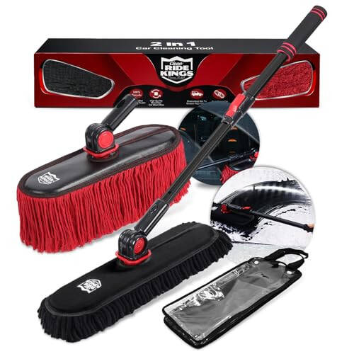 2-in-1 Car Brush and Duster - 3