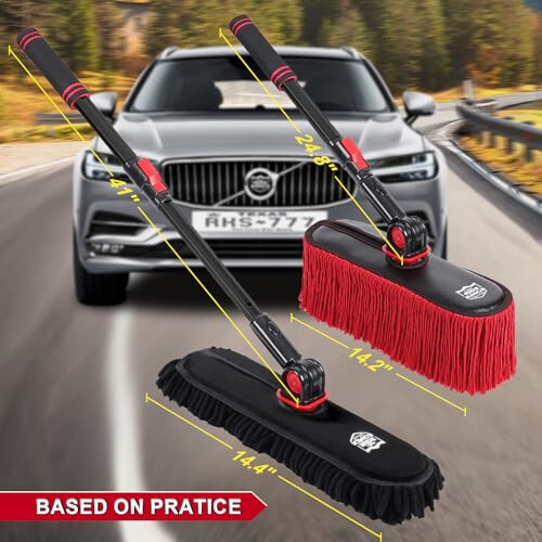 2-in-1 Car Brush and Duster - 9