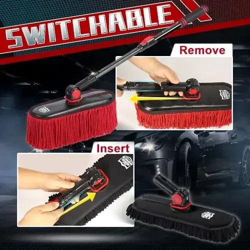 2-in-1 Car Brush and Duster - 5