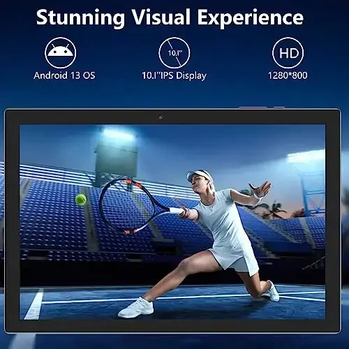 2 in 1 planshet 10 dyuymli Android planshet to‘plami, klaviatura g‘ilofi sichqoncha stilusli planshetlar 6 GB+64 GB 1 TB kengaytmani qo‘llab-quvvatlaydi 6000 mA/soat batareya 5G-WiFi WIFI6 10,1