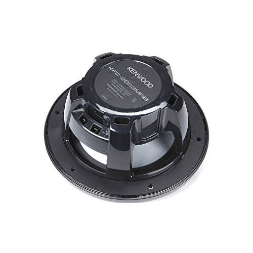 2 Kenwood 8 Inch 300 Watt Powersports/Marine Boat Black Speakers | KFC-2053MRB - 3